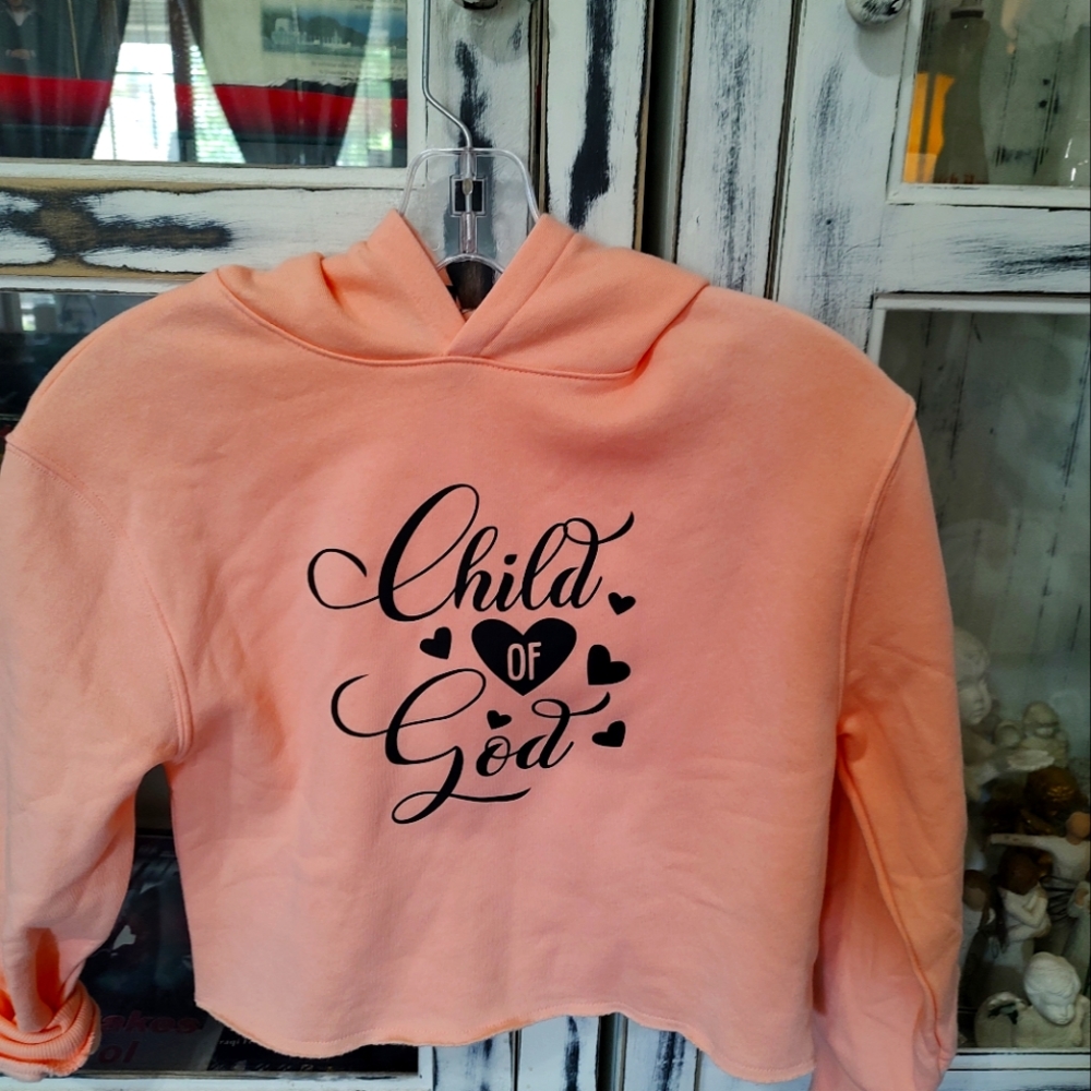 Little girls size 7/8. Inspirational hoodie